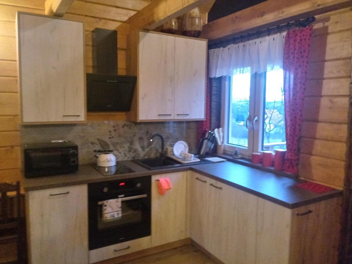 Domek Na Skarpie Zubrzyca Dolna Exterior foto
